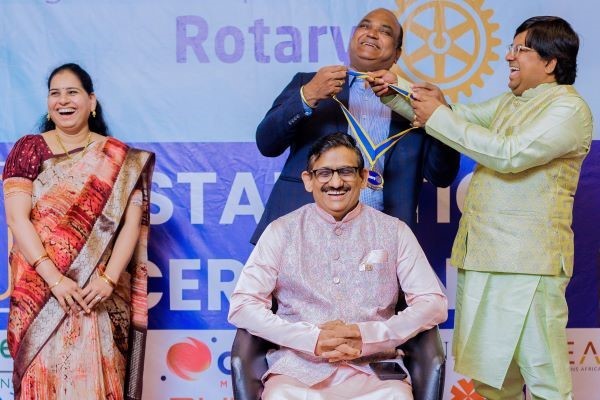 Rotary Club of Kigali Cosmopolitan Welcomes New President