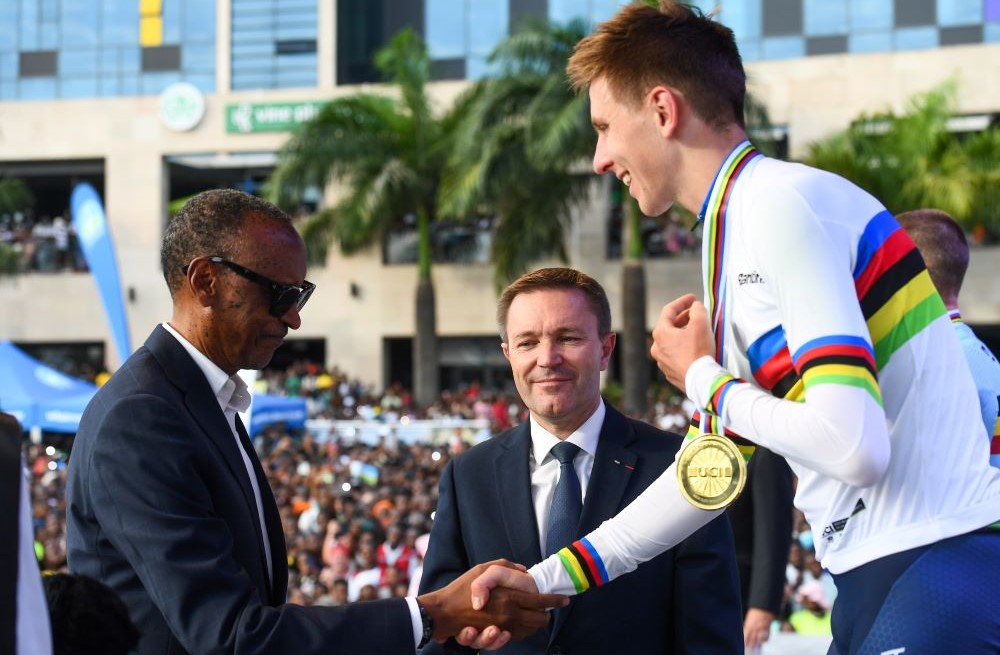 Pogacar defends UCI world title with Kigali masterclass